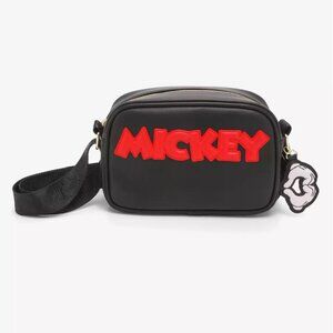 NWT - Disney Loungefly Mickey Mouse Crossbody Bag With Bag Charm